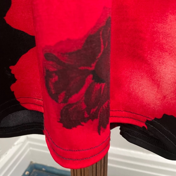 Jostar made in USA, women’s large summer dress, knee length, sleeveless, floral - Picture 9 of 10